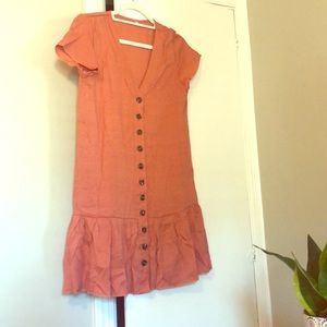 Peachy t-shirt Dress